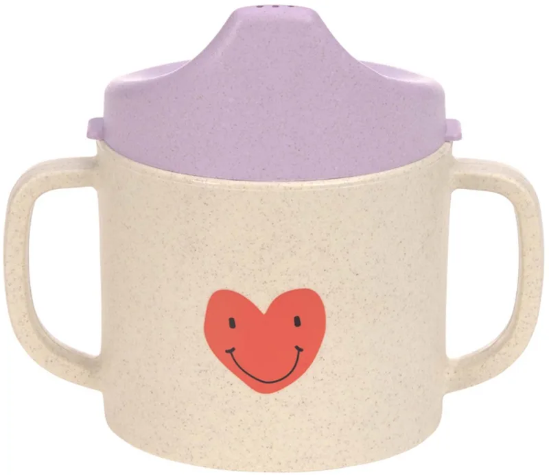 Tuitbeker - Happy Rascals - Heart Lavender de Lässig en Wit off white – photo produit 1 sur 2