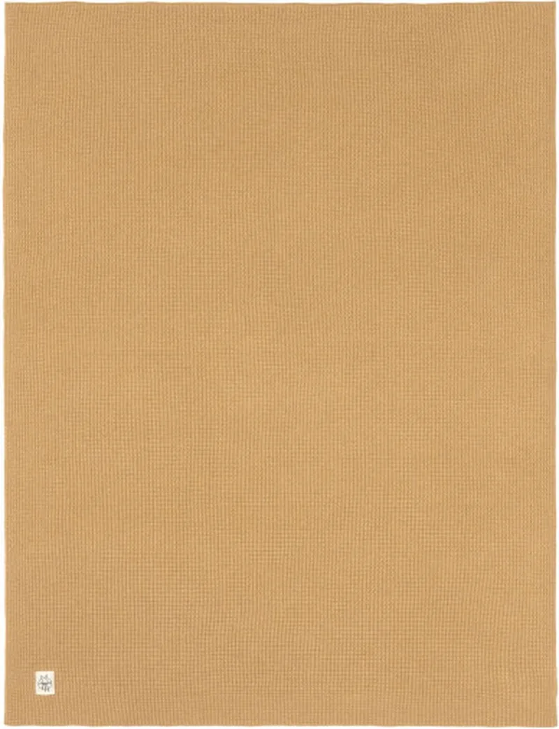 Wiegdeken GOTS 80 x 100 cm by Lässig in Yellow – product photo