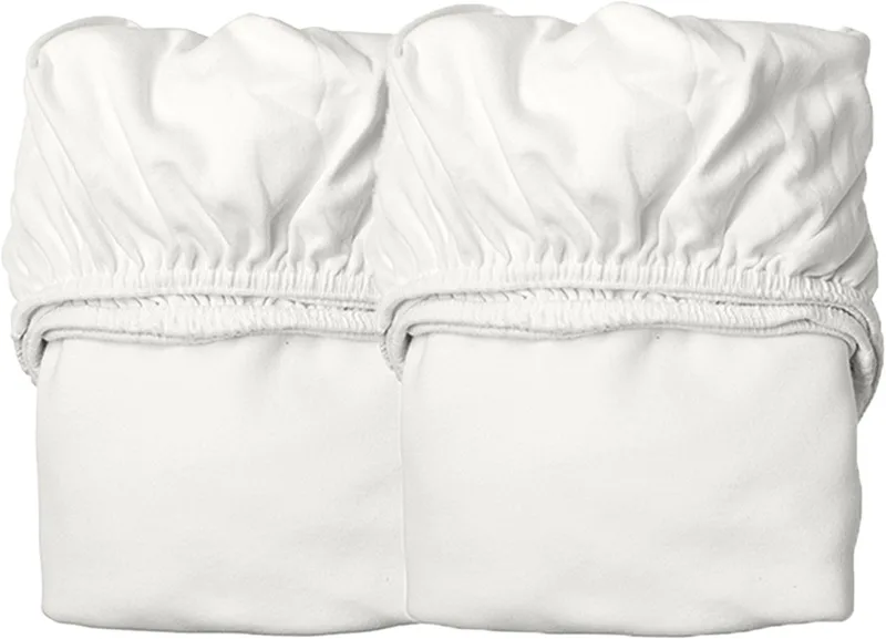 Classic Wieg Hoeslaken Snow 40 x 80 cm by Leander in White – product photo