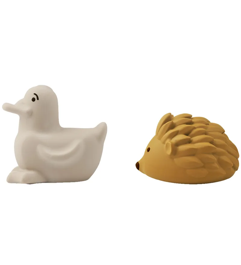 Badspeelgoed - 2-pack - Henrik - Golden Caramel/Sandy Mi van Liewood – productfoto