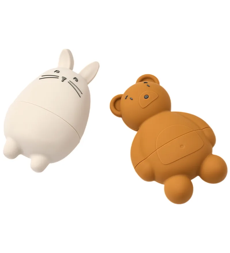 Badspeelgoed - Silicone - Duncan - Sandy/Mustard Mix van Liewood – productfoto