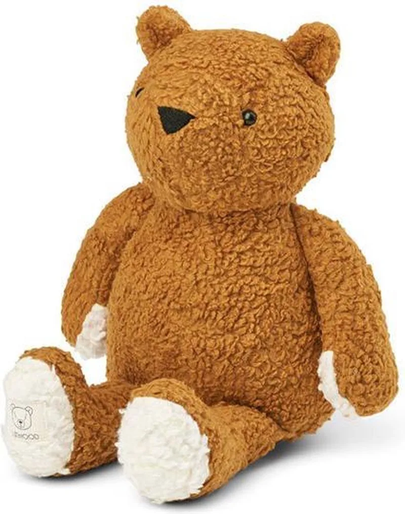 Barty the Bear teddybeer Golden Caramel by Liewood in Brown – product photo