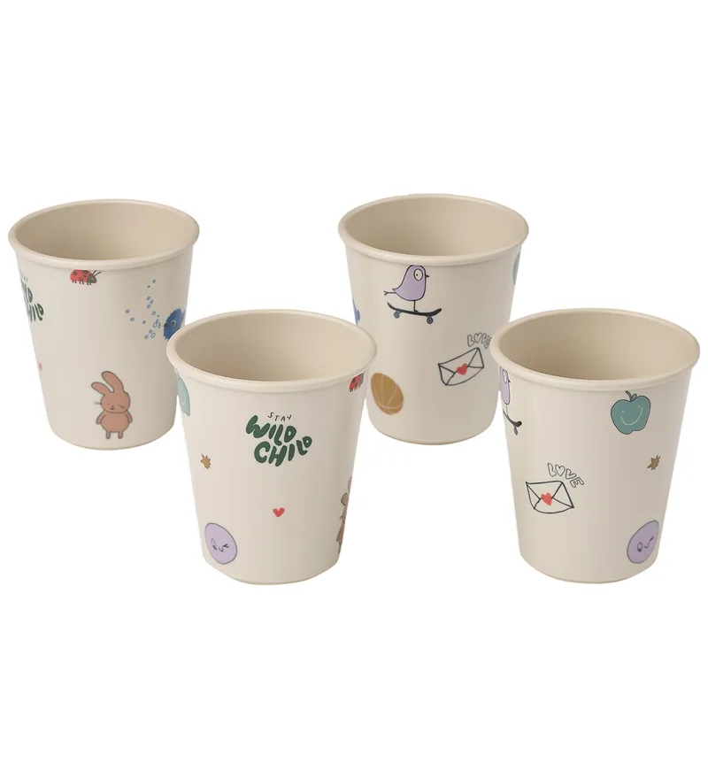 Bekers - 4-pack - Lana - Tamtam/Sandy de Liewood – photo produit