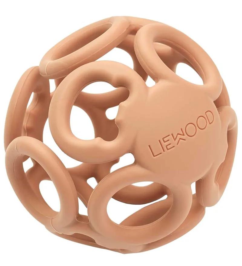 Bijtbal - Silicone - Jasmin - Toscane Rose van Liewood – productfoto