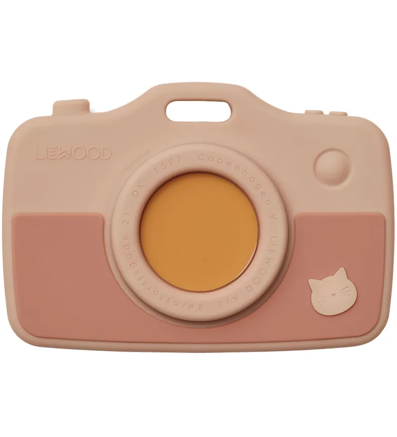 Bijtspeelgoed - Steven - Camera - Classic+ Rose Multi Mi van Liewood – productfoto