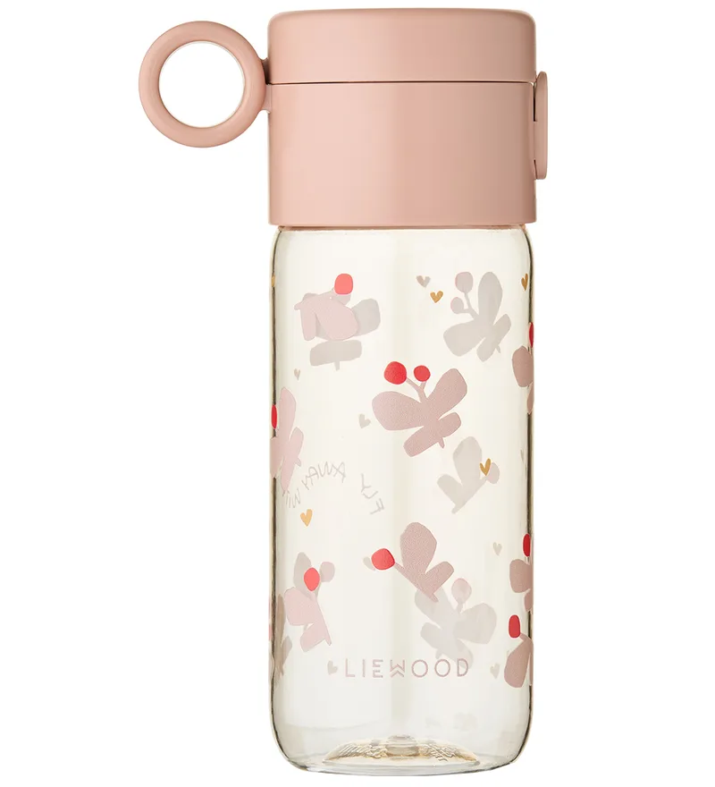 Drinkfles - Clemence - 350 ml - Vlinderdas/Apple Blossom van Liewood – productfoto