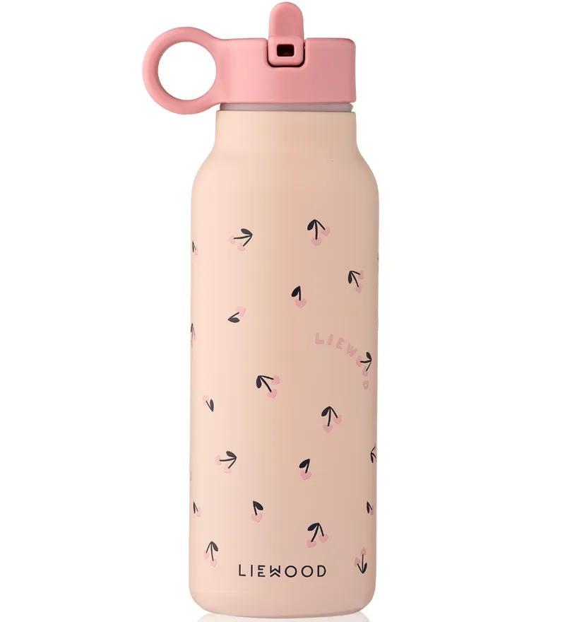 Falk Wasserflasche 35 cl Mini Cherry heart-Rosey von Liewood – Produktfoto