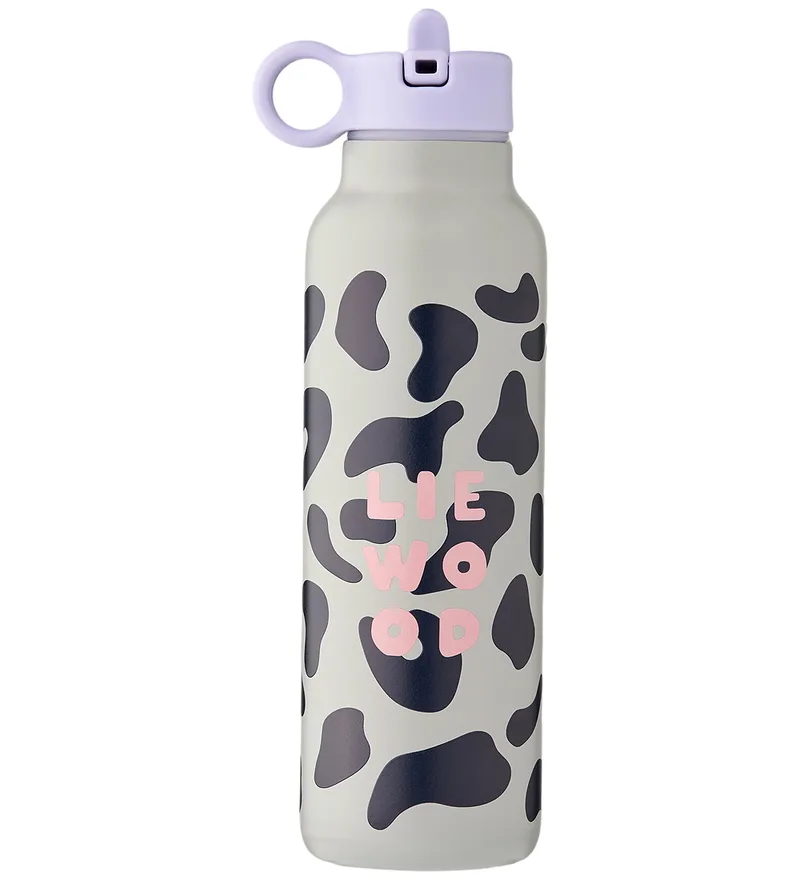 Drinkfles - Falcon - 500 ml - MEGA Leo Mist van Liewood – productfoto