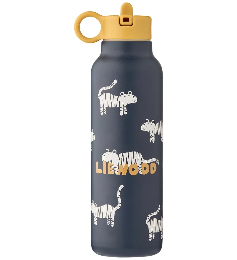 Bouteille d eau Falk 50 cl Tiger-Classic navy' de Liewood – photo produit