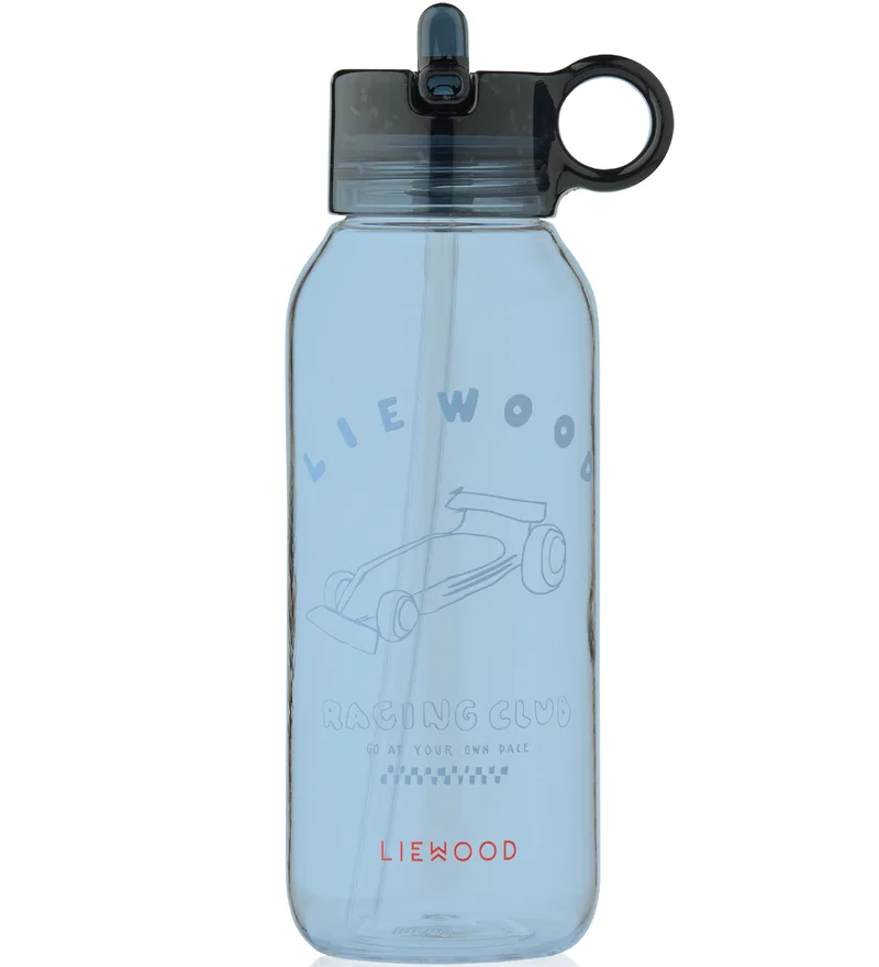 Drinkfles - Yang - 500 ml - Race Cars/Classic Navy de Liewood – photo produit