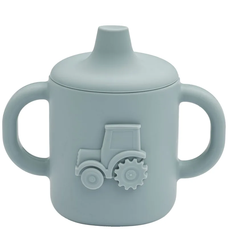 Drinkoefenbeker - Amelio - Blue Mist van Liewood – productfoto