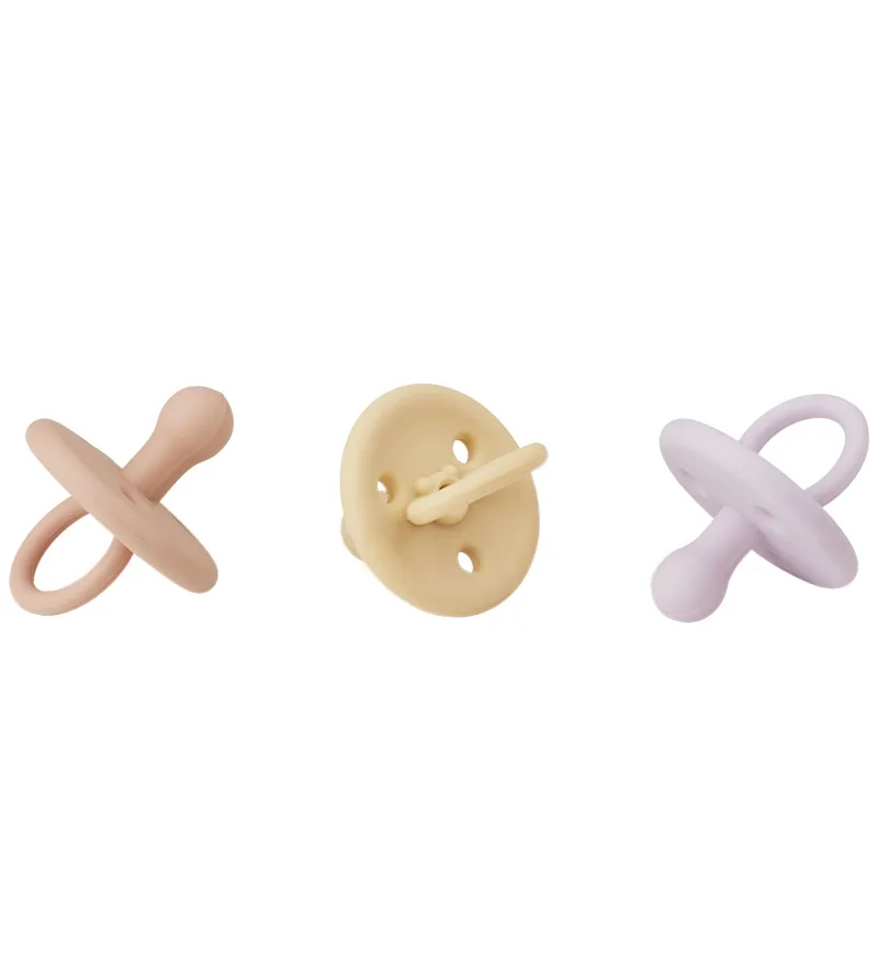 Fopspenen - Silicone - 3-pack - Maat 1 - Paula - Light H van Liewood – productfoto