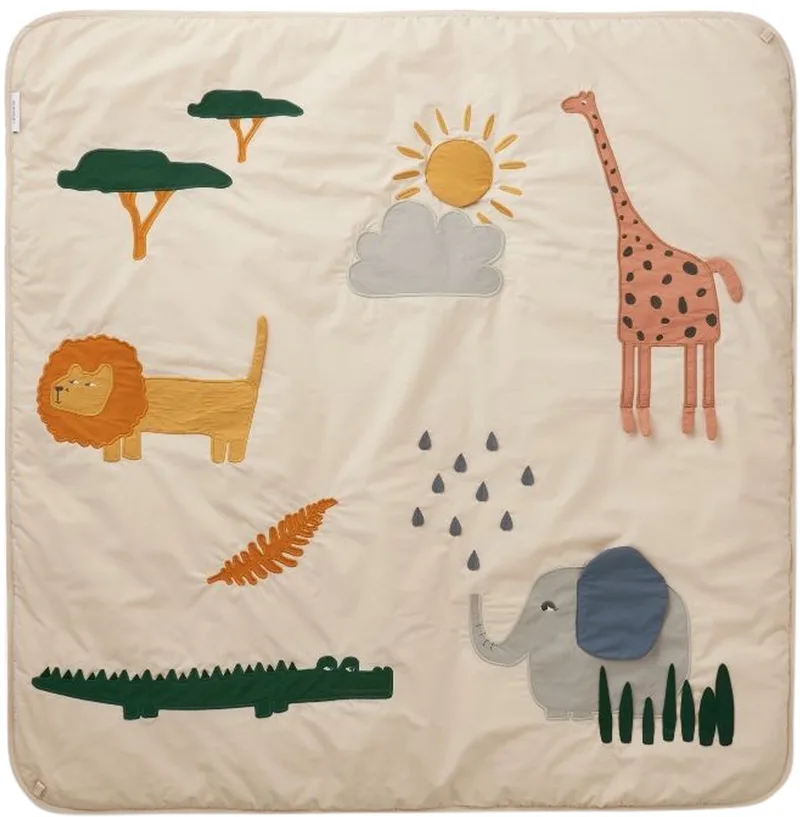 Glenn Safari Speelkleed Sandy Mix van Liewood in Beige – productfoto