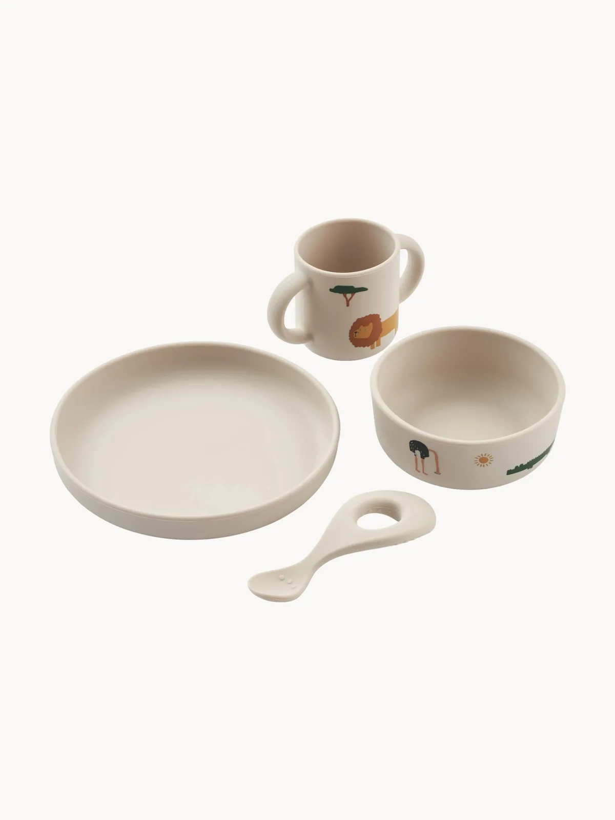 Kinder-Geschirr-Set Vivi, 4er-Set van Liewood – productfoto