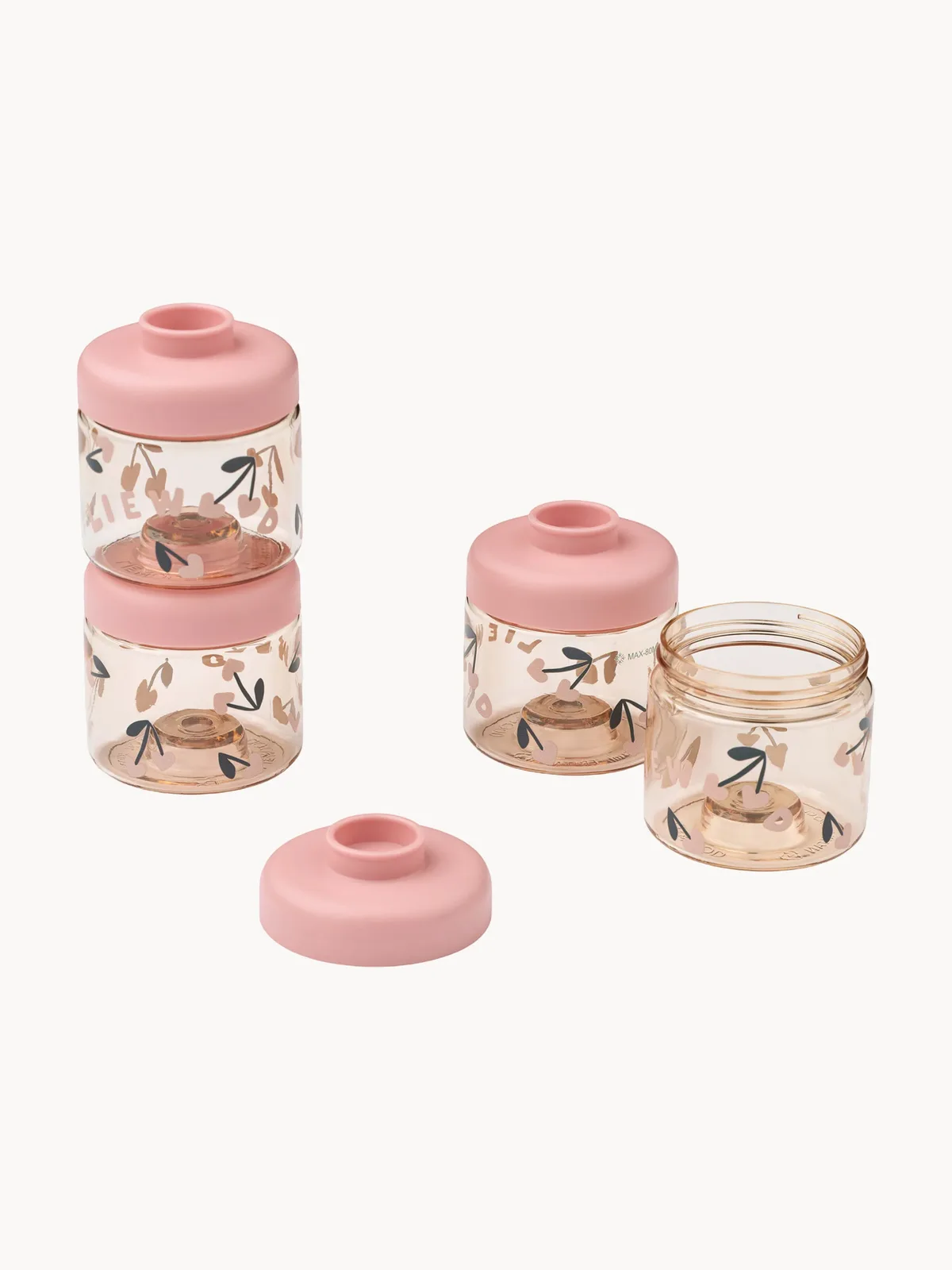 Boîtes à lunch pour enfants Dominique, 4 pièces de Liewood – photo produit