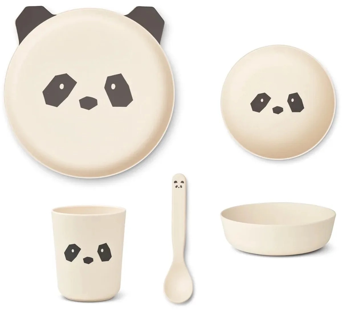 kinderservies - Brody, 4-delig de Liewood en Crème – photo produit