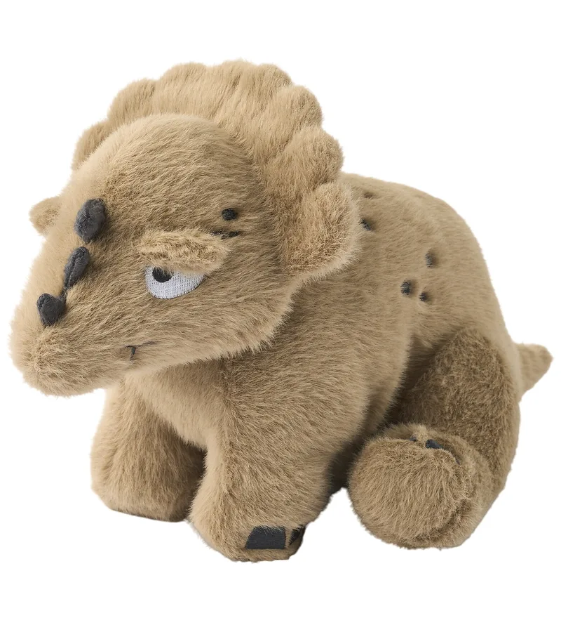 Knuffel - Berto Tricera Dino - 30 cm - Dune de Liewood – photo produit