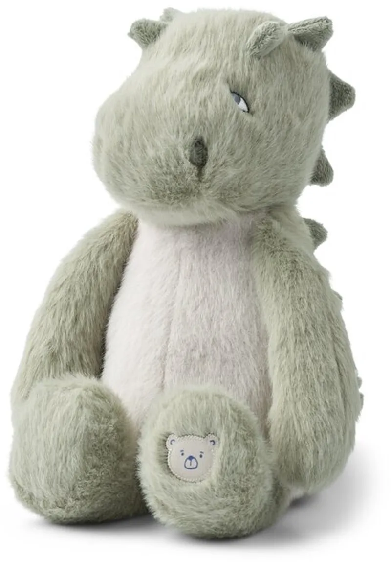 Knuffel Krokodil Berto Teddy Faune green by Liewood in Green – product photo