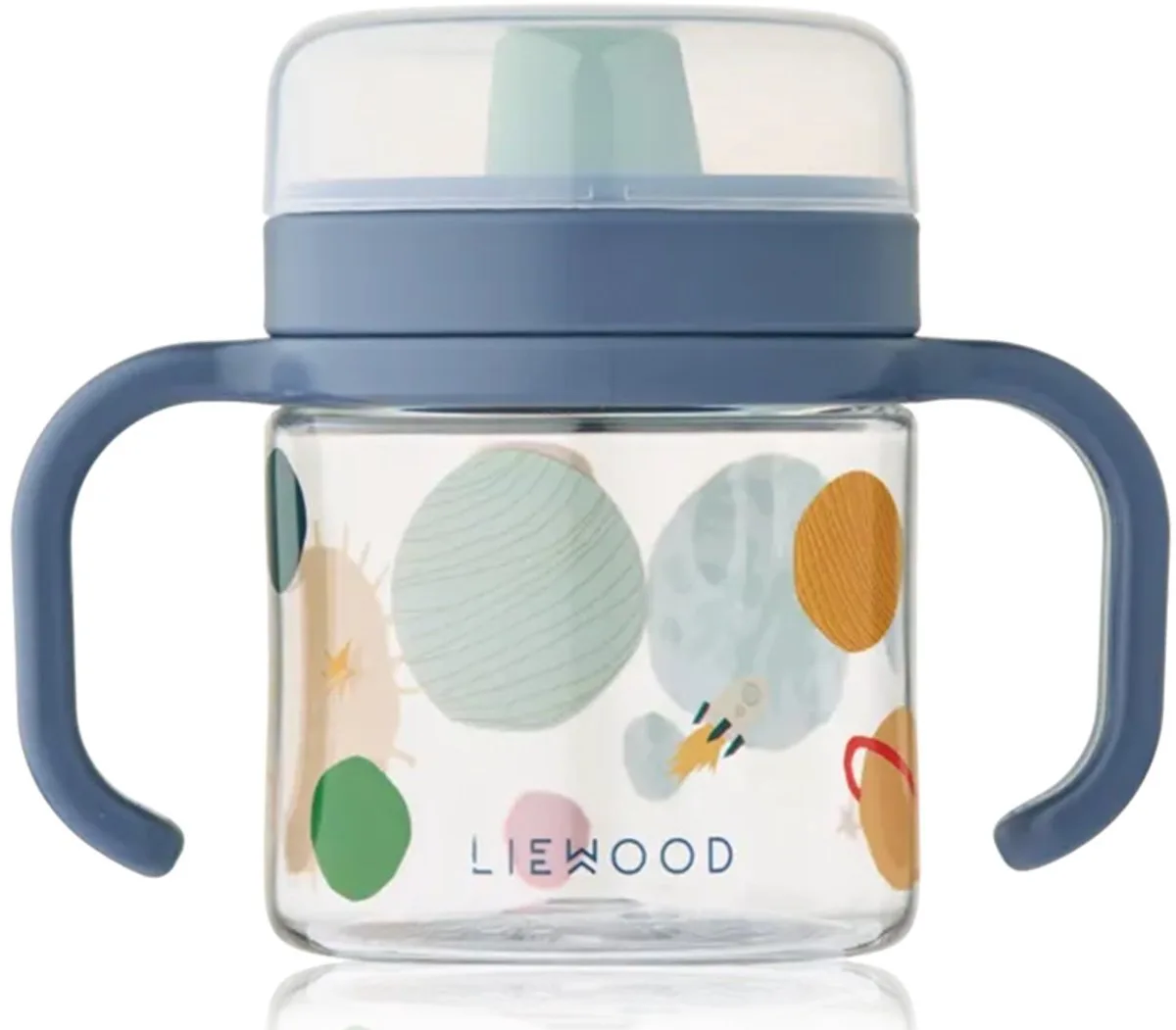 Kylo Tritan Sippy Cup 280ml van Liewood in Blauw – productfoto