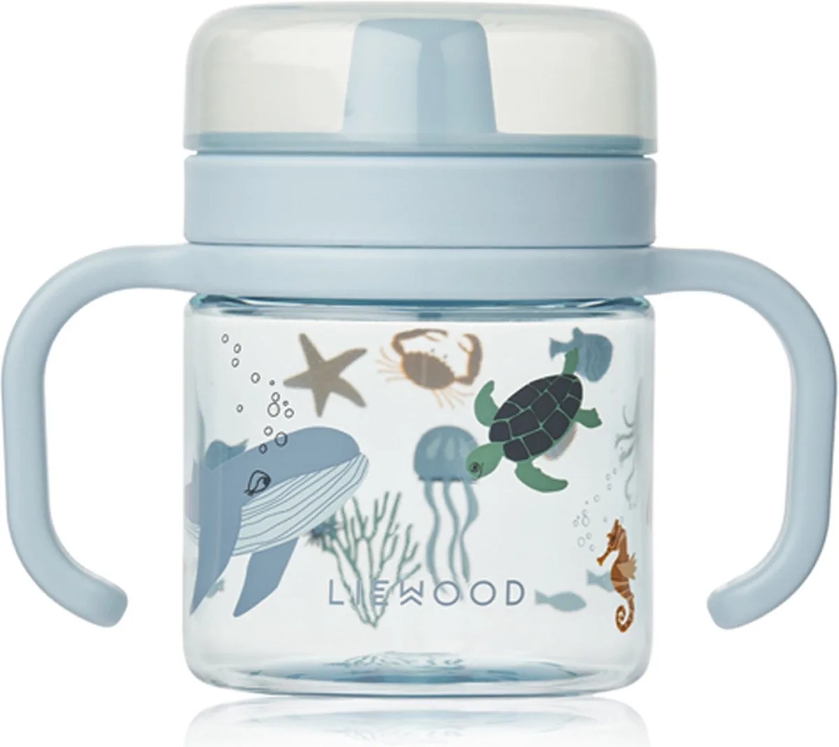 Kylo Tritan Sippy Cup 280ml Sea creature / Sandy van Liewood in Tan – productfoto