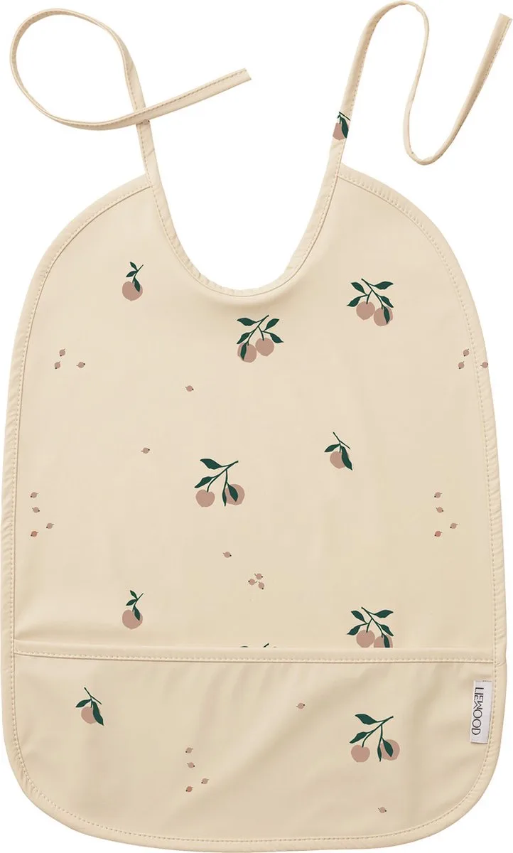 Lai slabbetje Peach/sea shell mix de Liewood en Blanc – photo produit