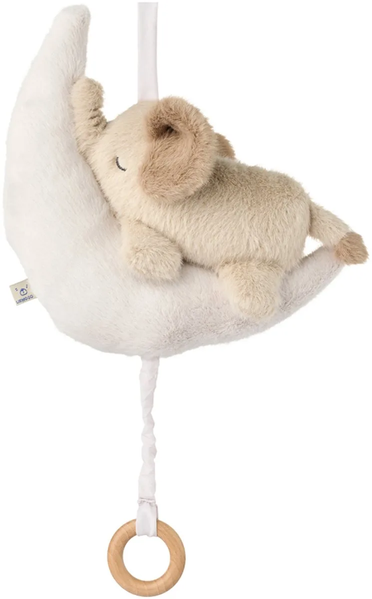 Muziekdoosje Mandy Baby Olifant van Liewood in Print – productfoto