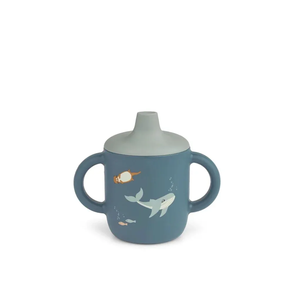 Neill Sippy Cup - Arctic Sea / Ocean view de Liewood – photo produit