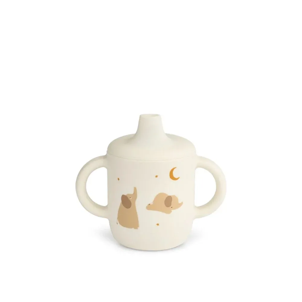 Neill Sippy Cup - Elephant / Creme de la creme de Liewood – photo produit