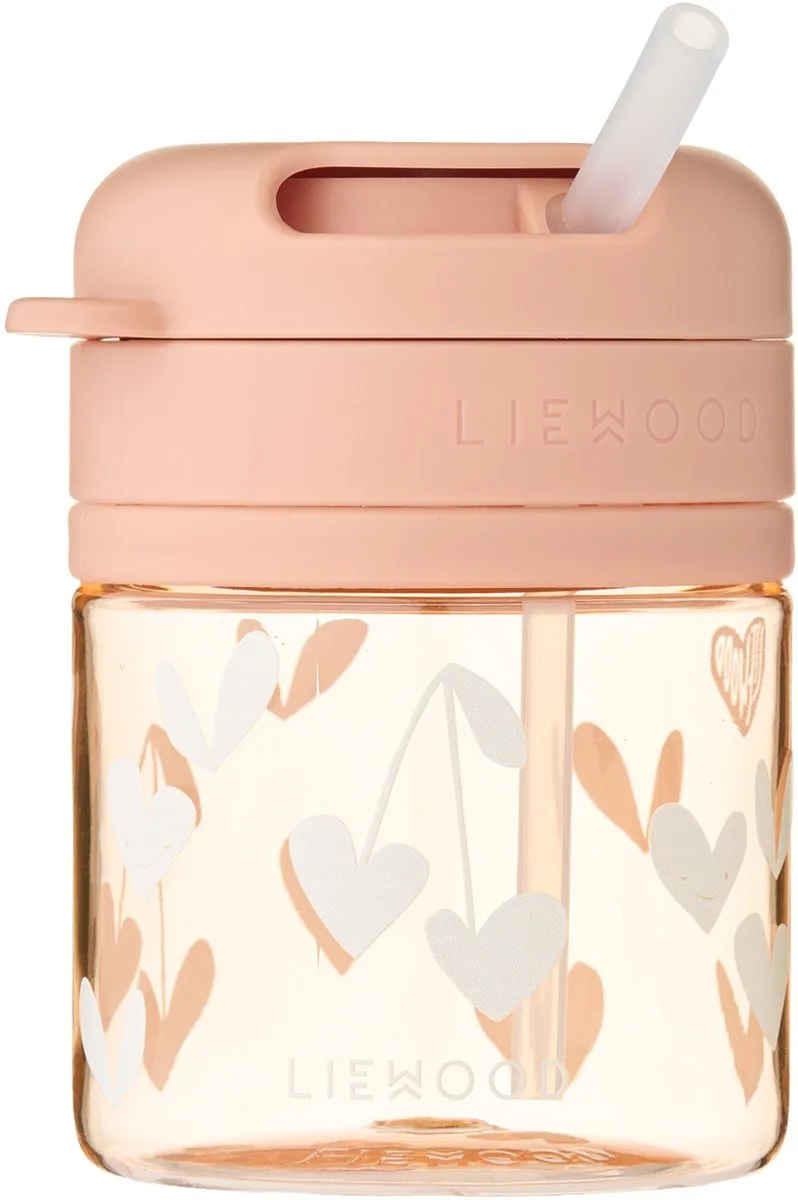 Pavia Tritan Rietjesbeker - Sweethearts / Pale Tuscany - 280 ml van Liewood in Roze – productfoto