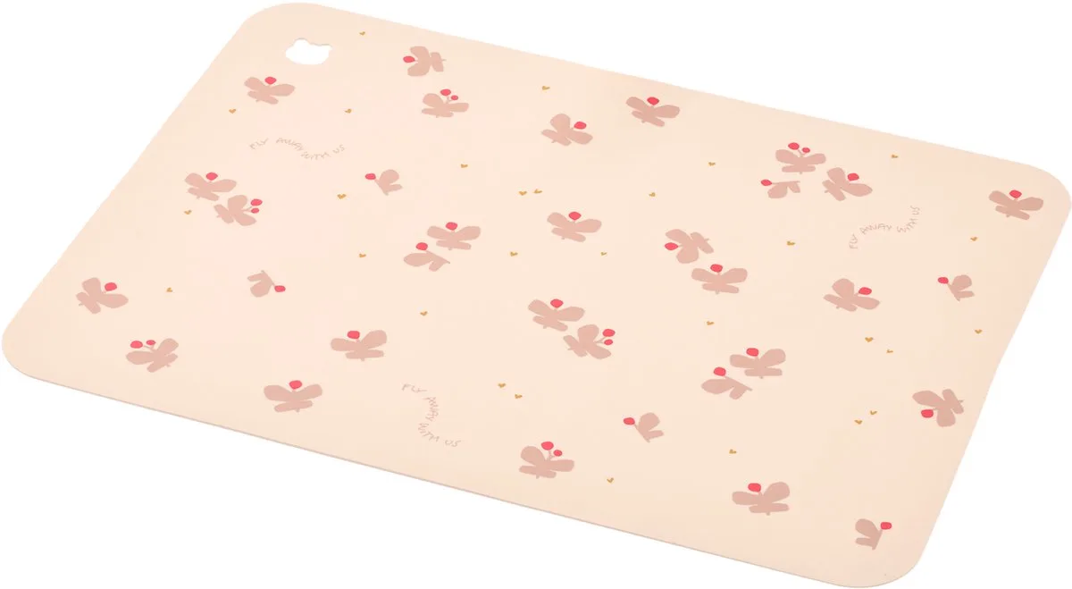 Placemat Jude Butterfly Apple Blossom van Liewood in Print – productfoto