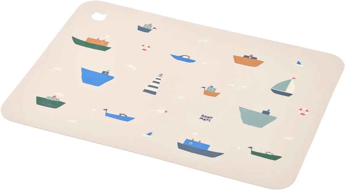 Placemat Jude Sailing Sandy van Liewood in Beige – productfoto