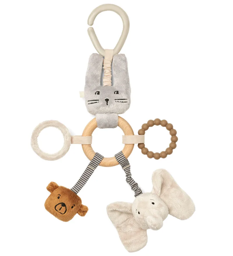 Rammelaar - Angie Classic Activity Toy - Mist Mix van Liewood – productfoto