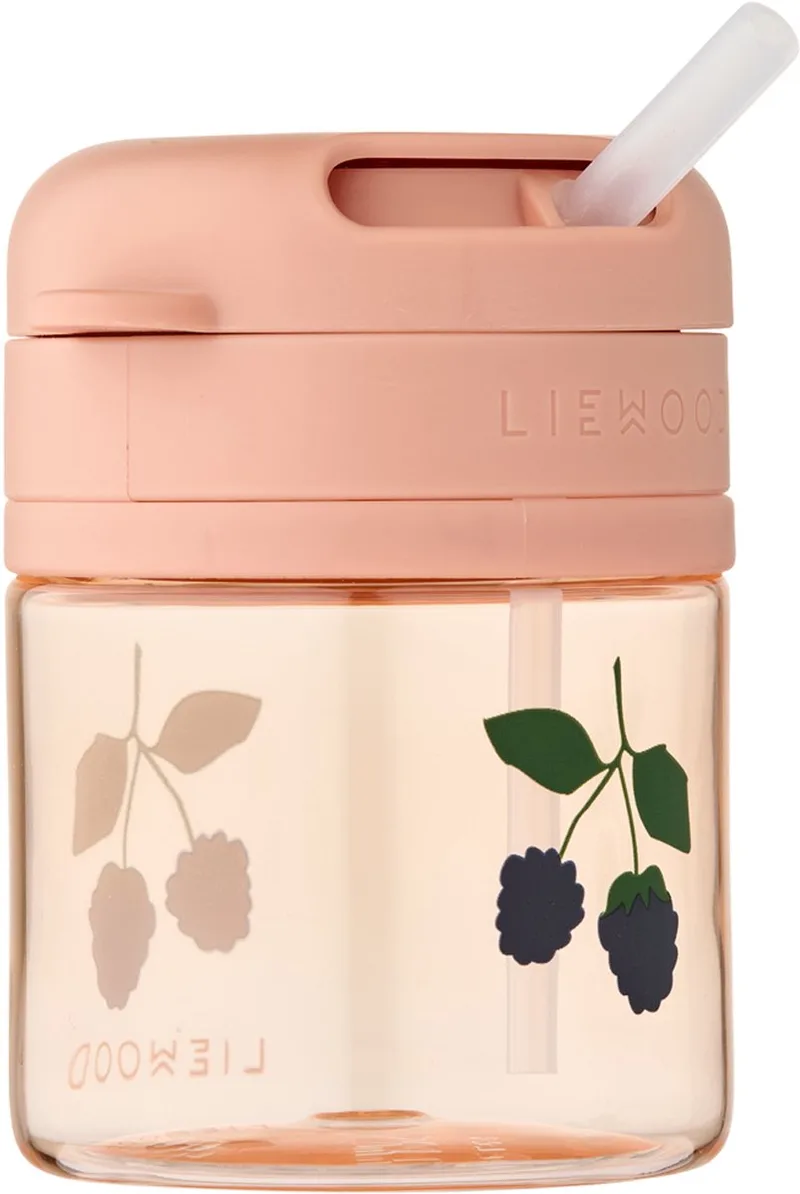 Rietjesbeker - Pavia - Berry / Pale Tuscany - 280 ml de Liewood en Peach – photo produit