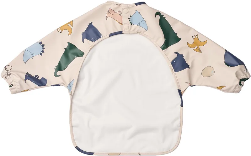 slab met lange mouwen merle printed dino roar sandy van Liewood in Beige – productfoto