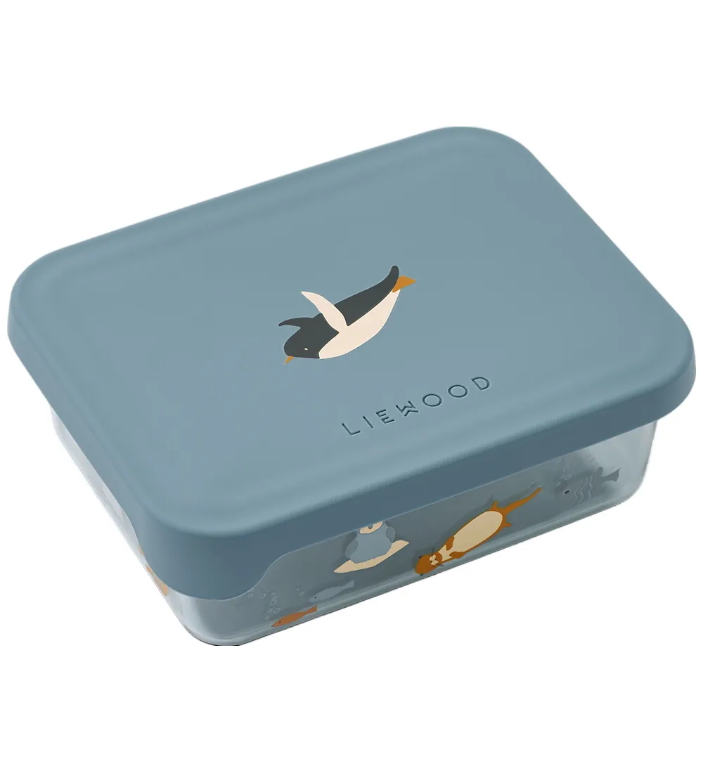 Snackbox -Ako-350 ml - Arctic Sea/Ocean Weergave van Liewood – productfoto