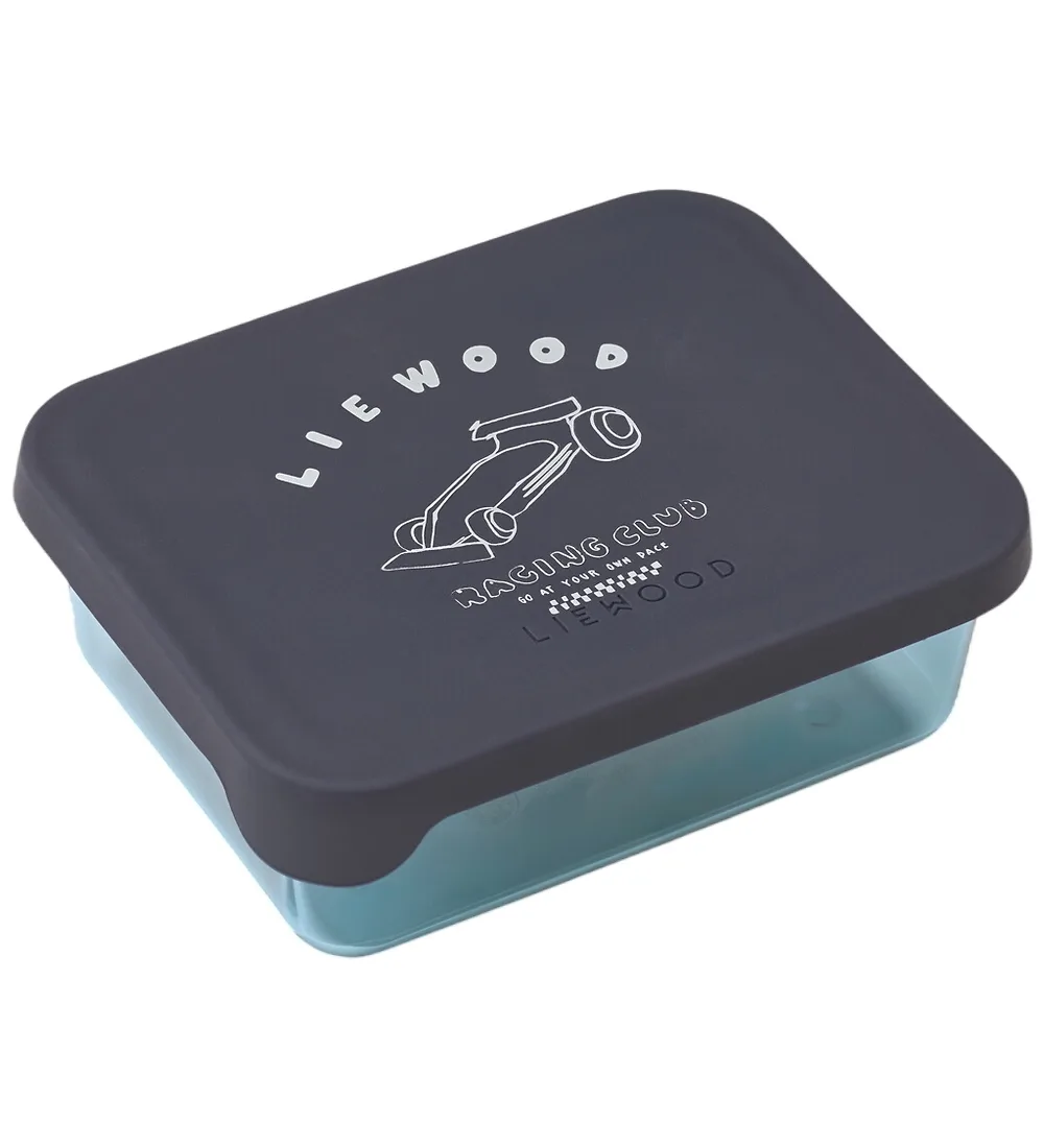 Snackbox -Ako-350 ml - Race Auto/Classic Navy by Liewood – product photo