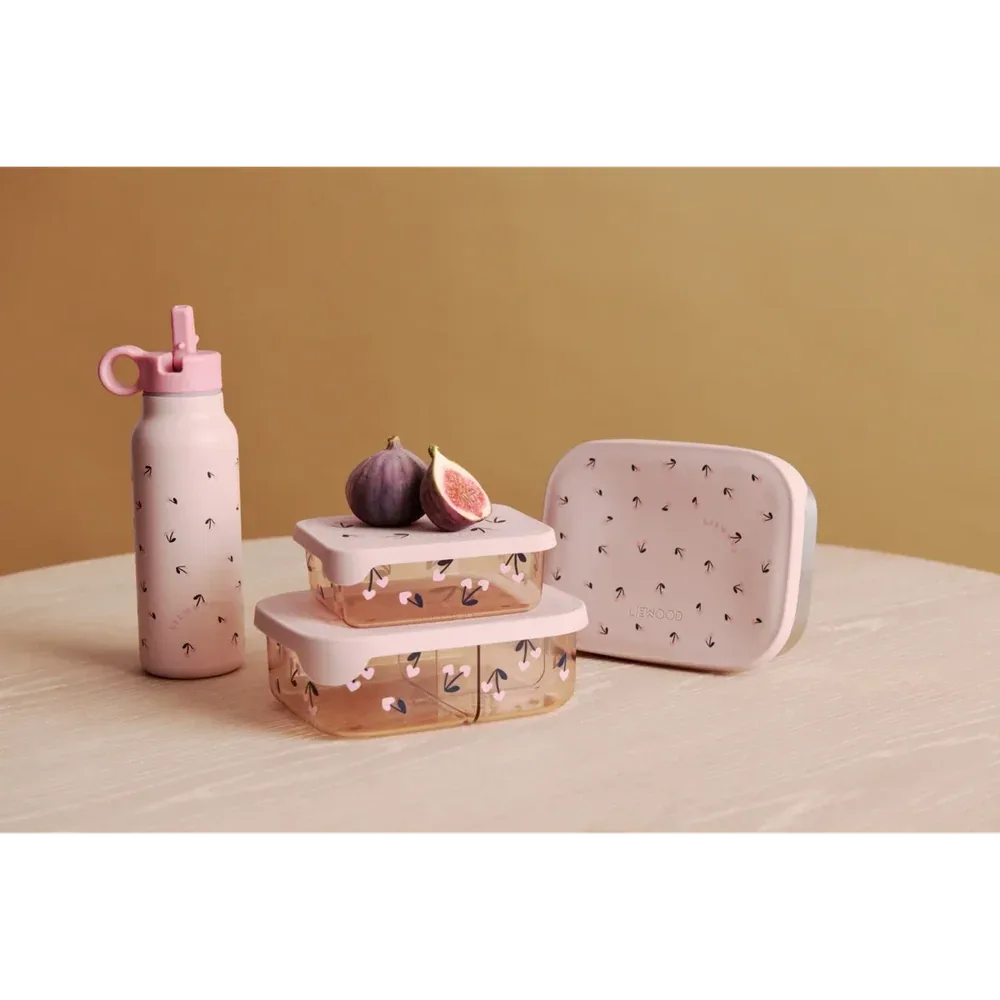 Snackbox Cherry Heart van Liewood – productfoto