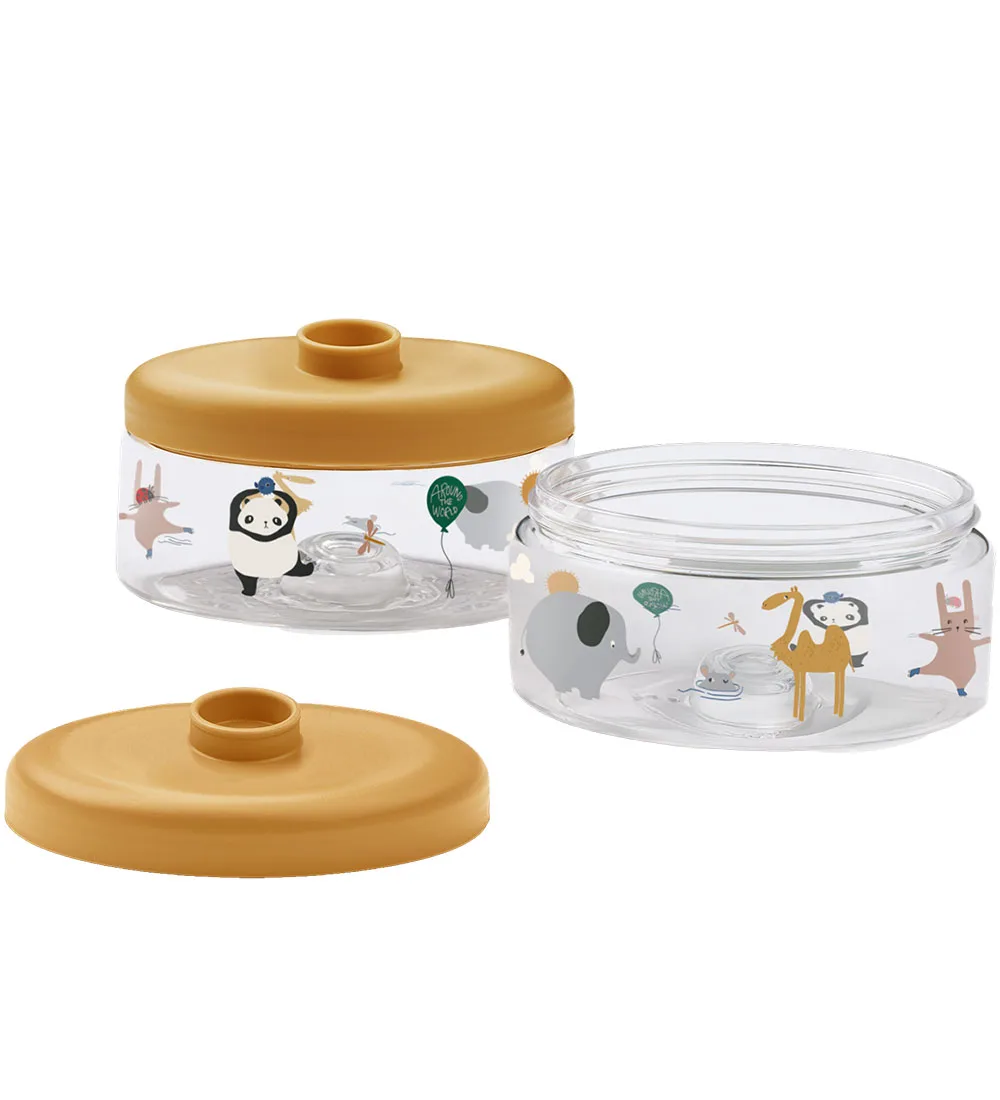 Snackboxen - Dominique Baby Eten - 500 ml - 2-pack - Aro de Liewood – photo produit