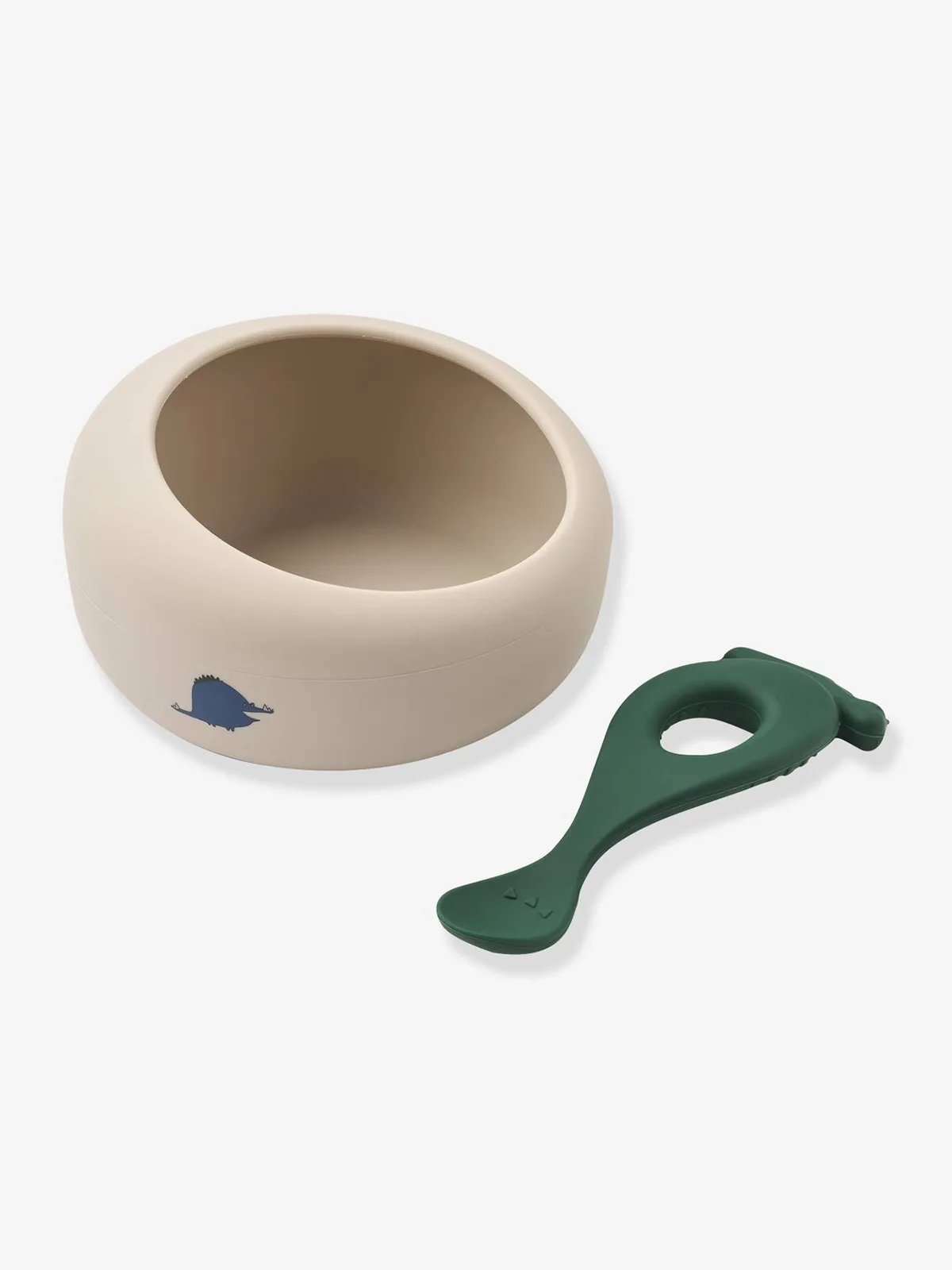 Sparia kom+lepel silicone LIEWOOD dennen van Liewood – productfoto