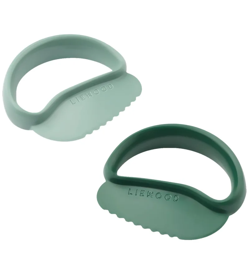 Voedselsnijder - Geraspt - 2-pack - Pepermunt/Garden Gre de Liewood – photo produit
