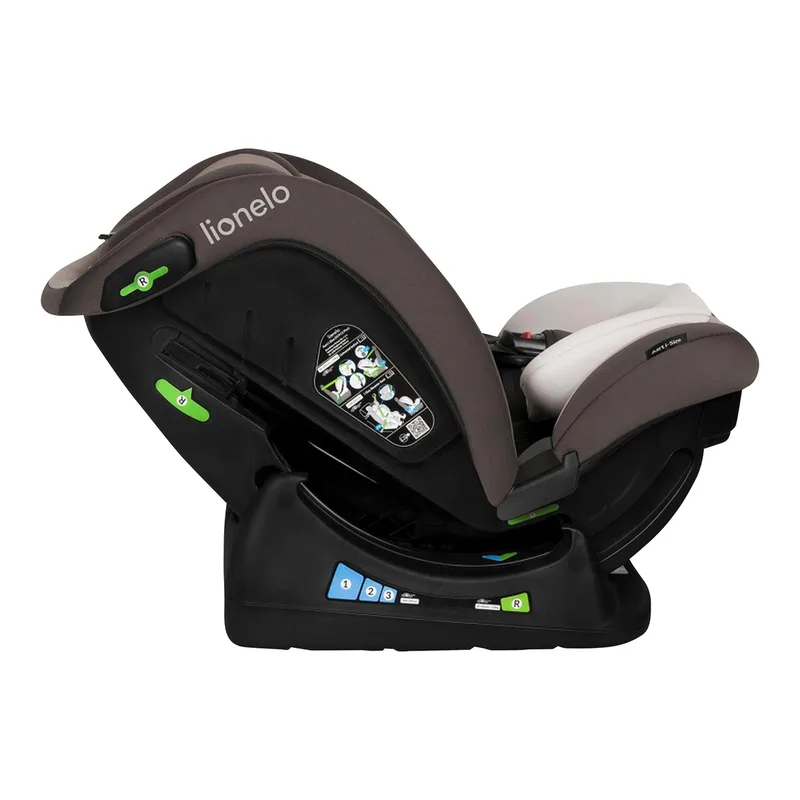 Autokindersitz AART I-SIZE von Lionelo in Beige – Produktfoto 2 von 3