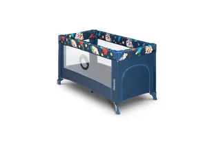 Baby-Reisebett Stefi, 120x60 cm Tragetasche Klappbaren Seiteneingang von Lionelo in Blau – Produktfoto 3 von 5