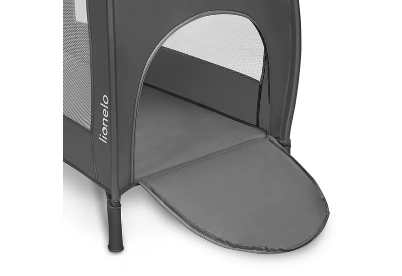 Baby-Reisebett Stefi Plus, 2in1: Babybett & Laufstall , Kompakte Größe , Luftiges Netz by Lionelo in Multicolour – product photo 4 of 5