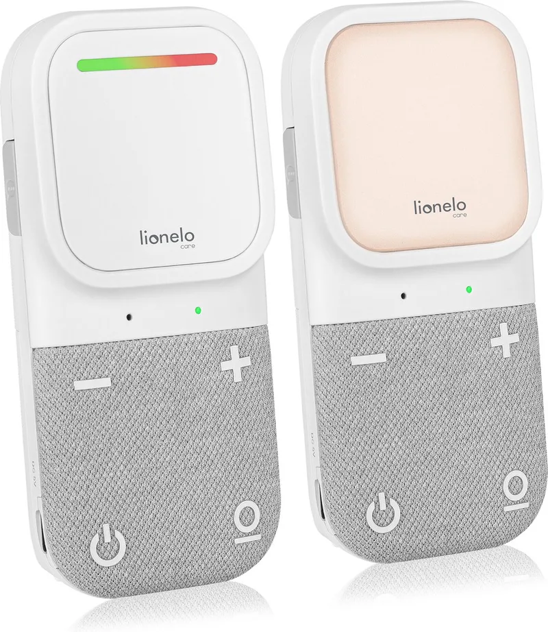 Babyline 2.2 Digitale Babyfoon – 2-weg Communicatie – Tot 400 m Bereik – FHSS Beveiligd Signaal – Nachtlampje – LED Geluidsindicator – Draagbare Ontvanger met Clip – Volumecontrole – Compact & Betrouwbaar Babytoezicht by Lionelo in 2.2 – product photo