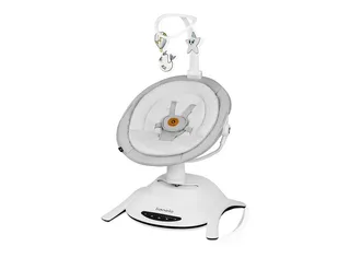 Babywippe Bella und Bella Set, 360' drehbarer Sitz, 12 beruhigende Melodien mit Lautstärkeregelung von Lionelo in Grau – Produktfoto 1 von 3