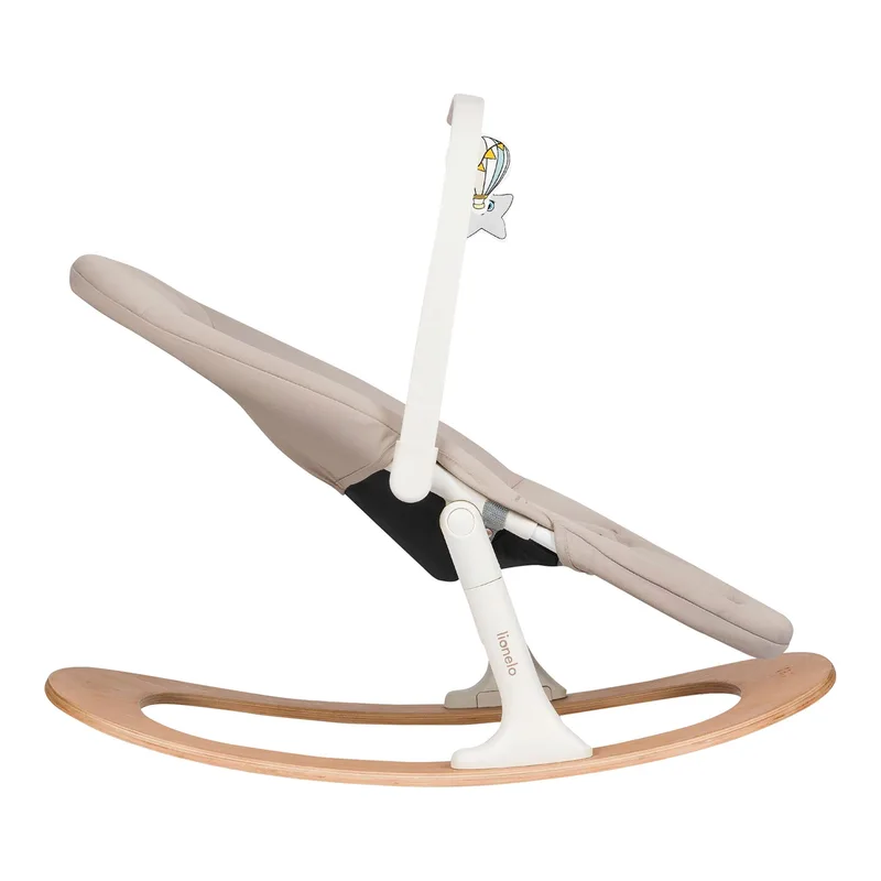 Babywippe Celia Rocker für Hochstuhl Celia van Lionelo in Beige, 74 × 32 × 51,7 mm – productfoto 2 van 3