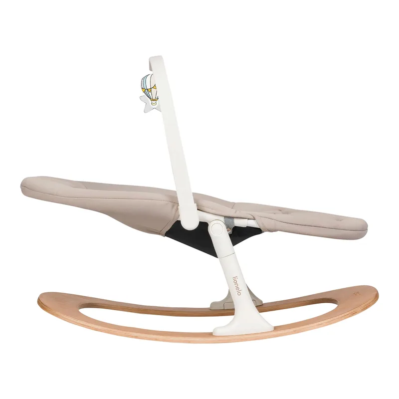 Babywippe Celia Rocker für Hochstuhl Celia van Lionelo in Beige, 74 × 32 × 51,7 mm – productfoto 3 van 3