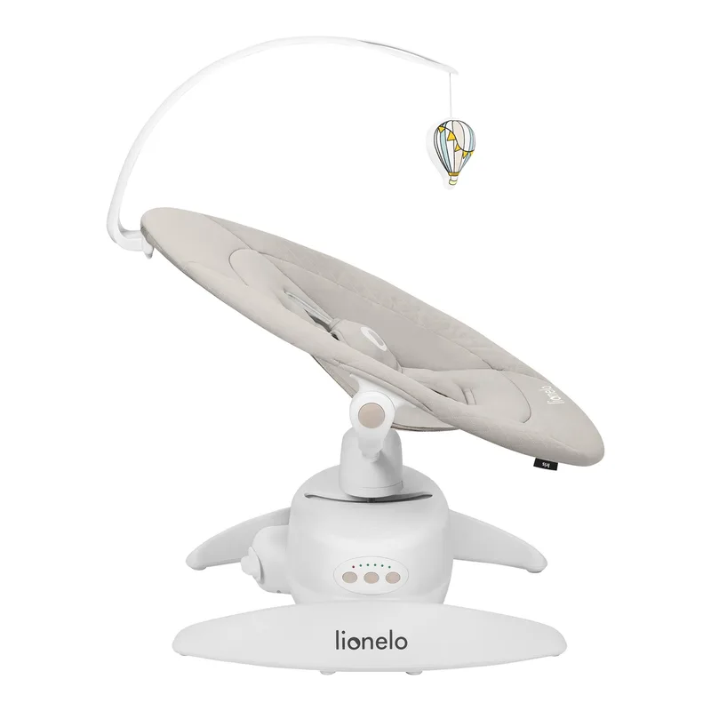 Babywippe IRIS, 360 Grad/ ab Geburt/12 Wiegenlieder/leicht und leise by Lionelo in Beige – product photo 3 of 3
