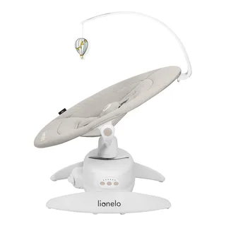 Babywippe IRIS, 360 Grad/ ab Geburt/12 Wiegenlieder/leicht und leise by Lionelo in Beige – product photo 2 of 3