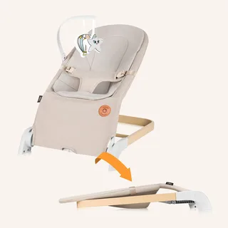 Babywippe Lilac by Lionelo in Beige, 69,5 × 46 × 51 mm – product photo 3 of 3